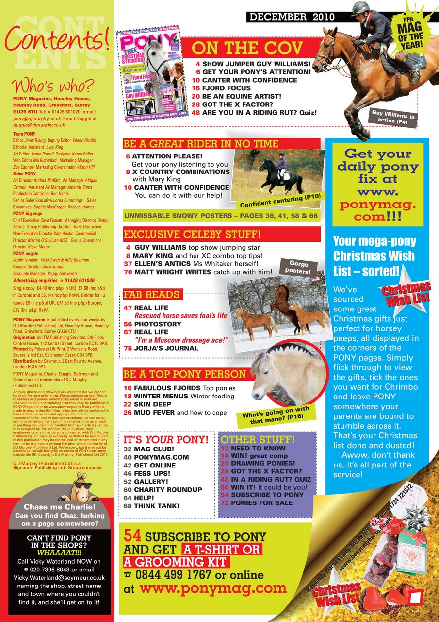 Pony Magazine Preview Pages