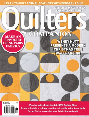 Quilters Companion issue Issue#88 2017