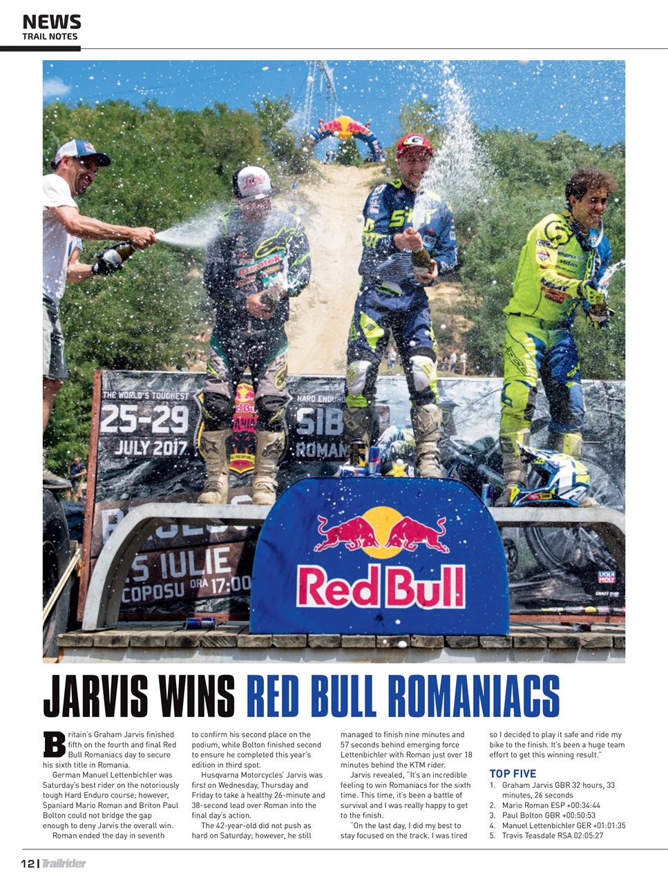 Trailrider Preview Pages