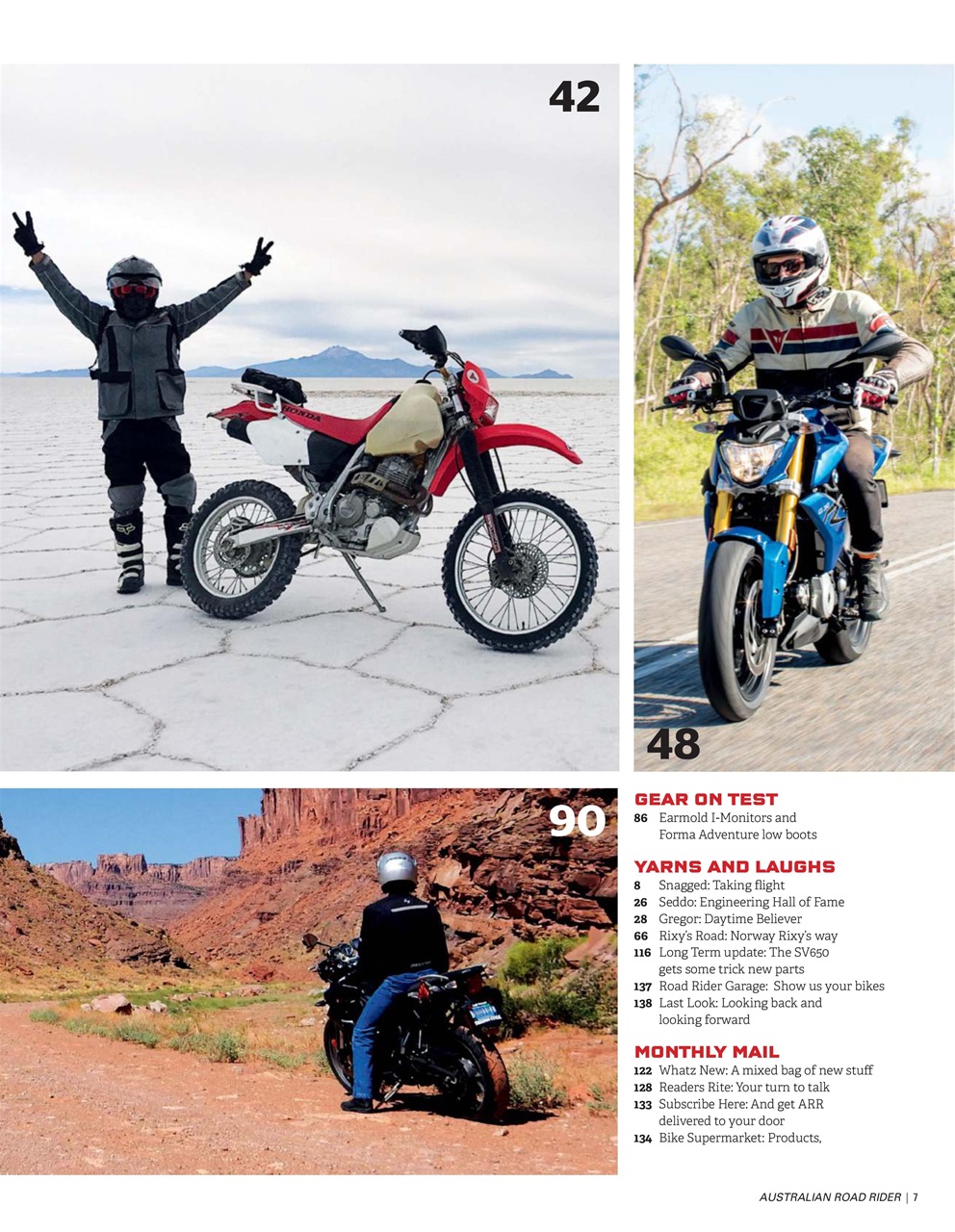 Australian Road Rider Preview Pages