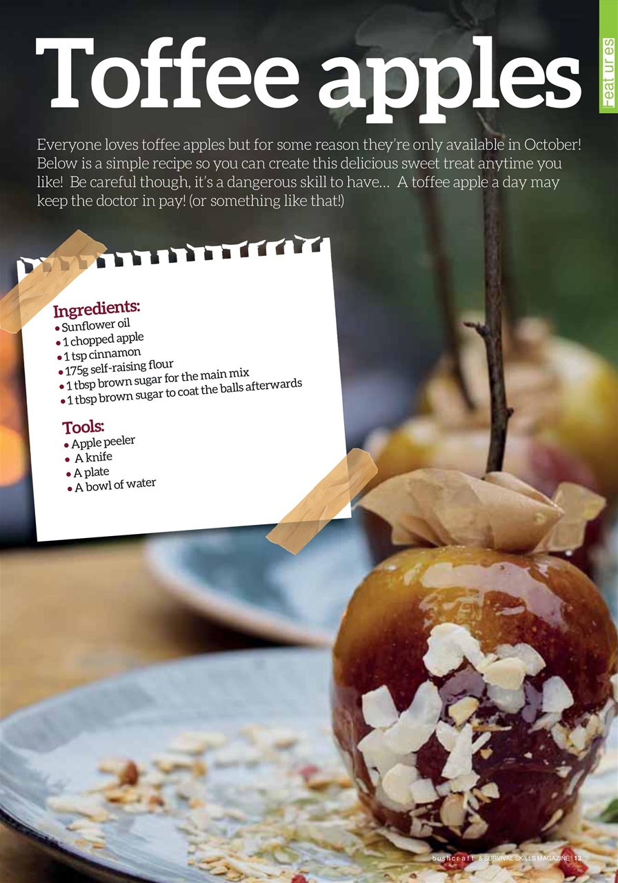 Bushcraft & Survival Skills Magazine Preview Pages