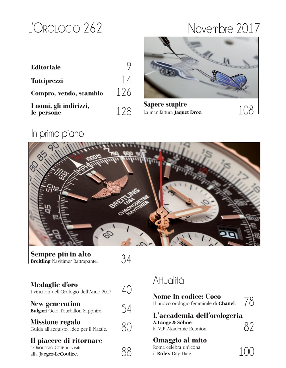 L'Orologio Preview Pages