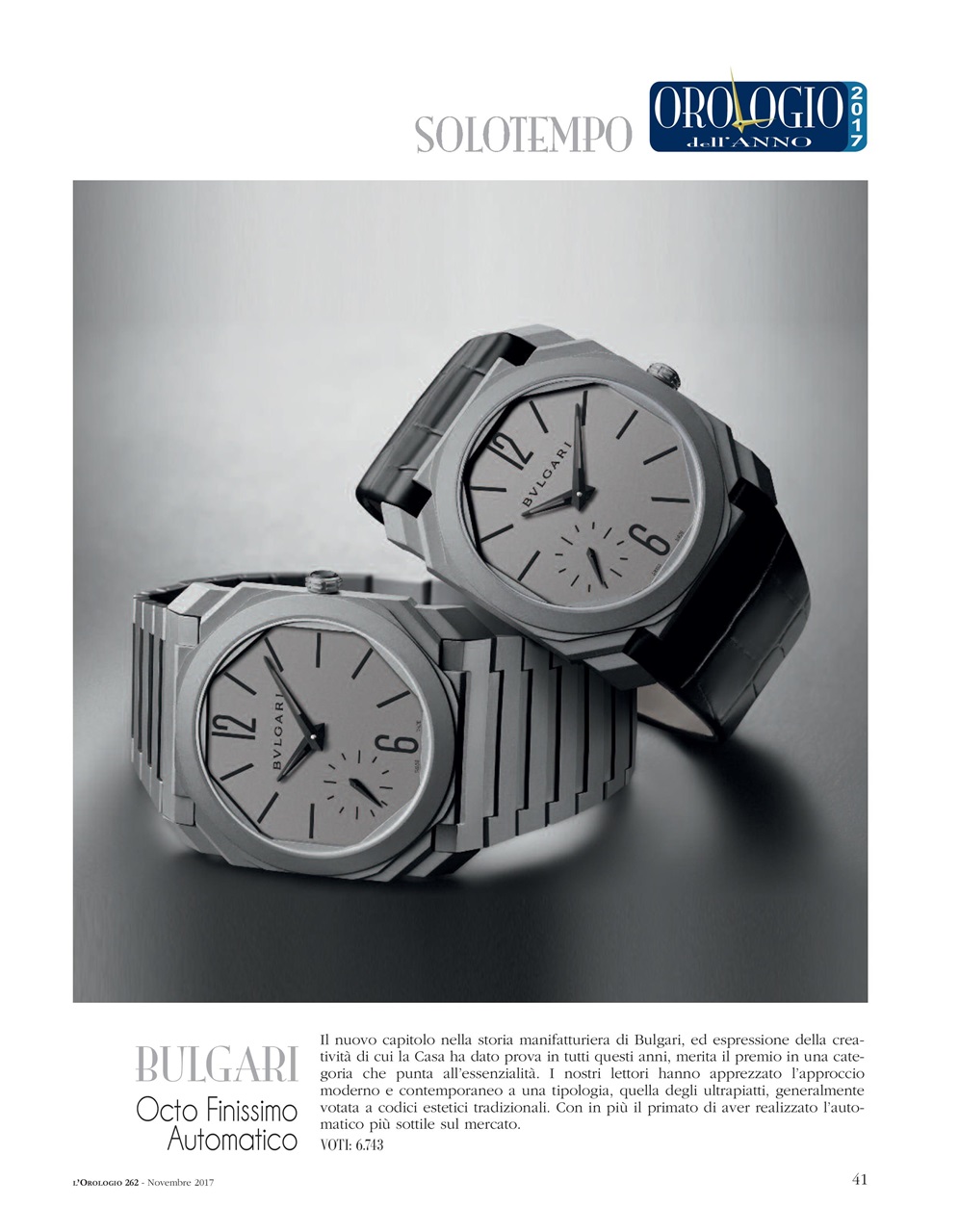 L'Orologio Preview Pages