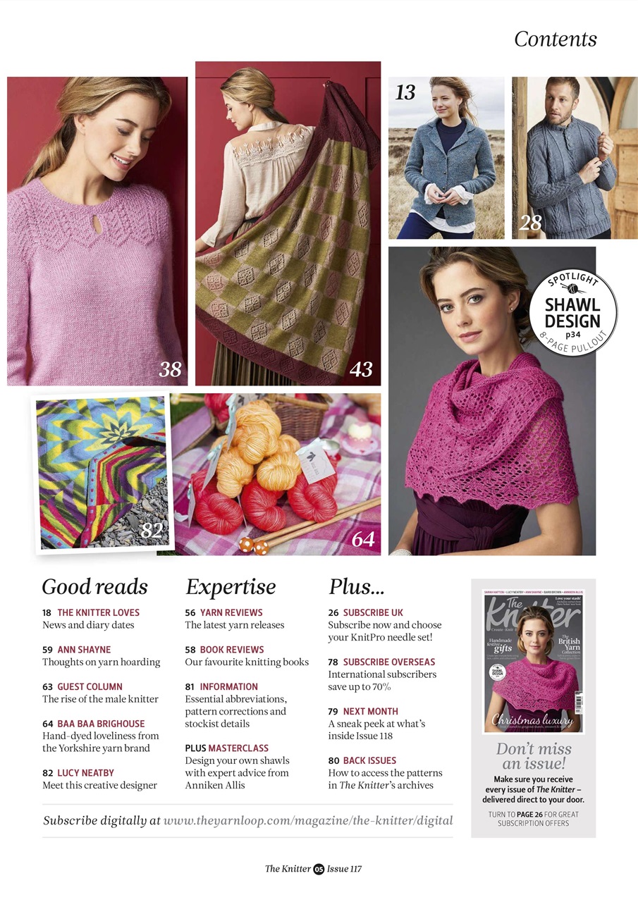 The Knitter Preview Pages