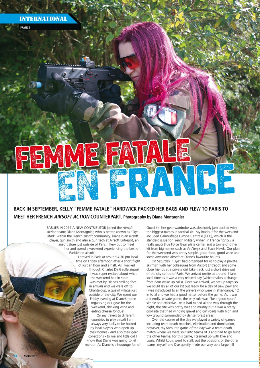 Airsoft Action Preview Pages