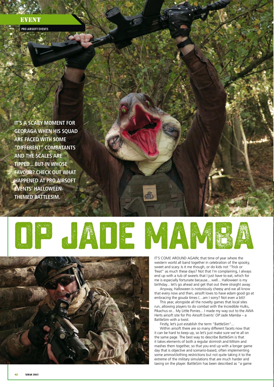 Airsoft Action Preview Pages