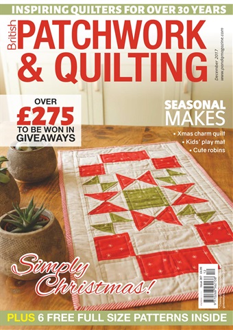 Patchwork and Quilting issue December 2017