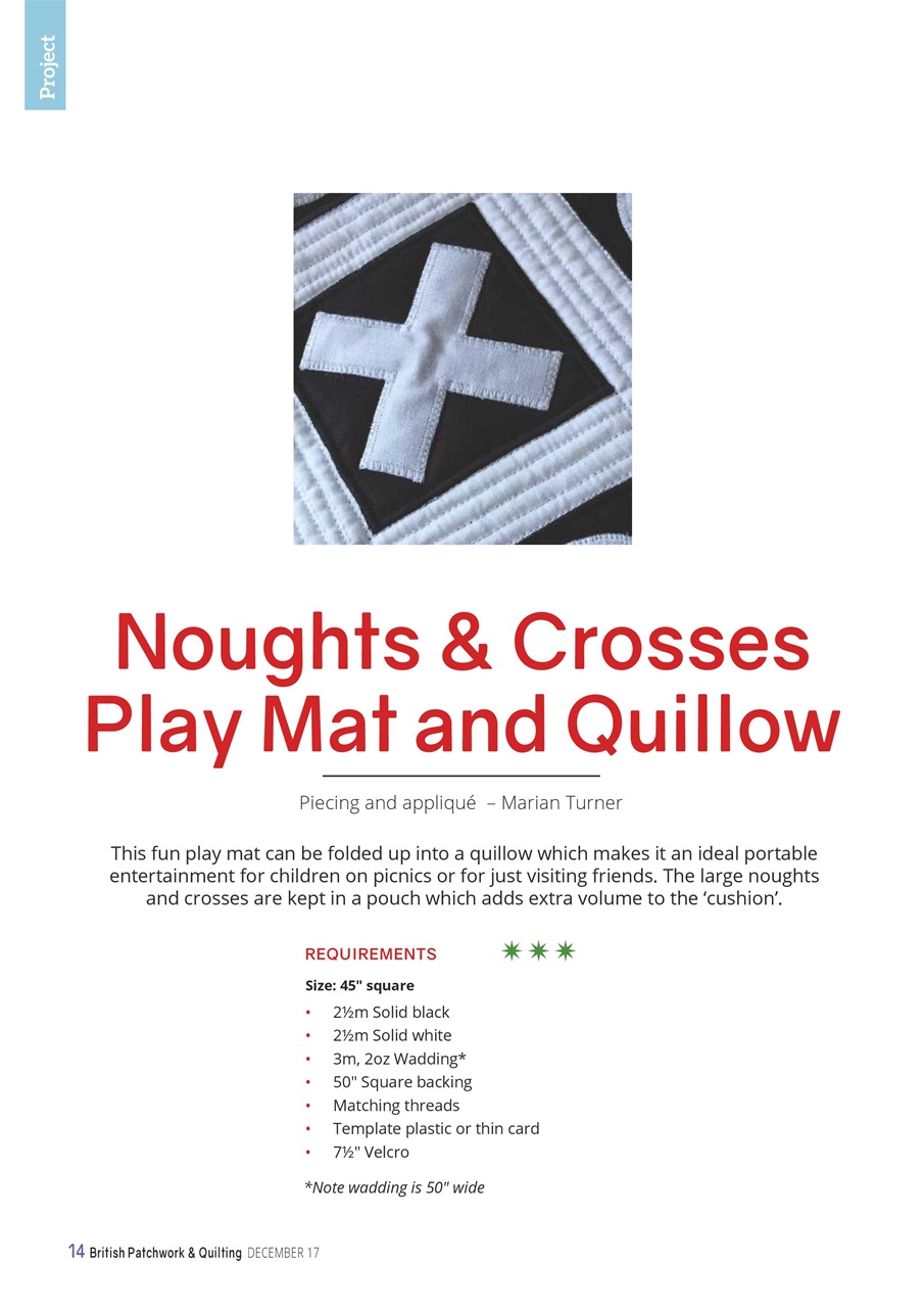 Patchwork and Quilting Preview Pages