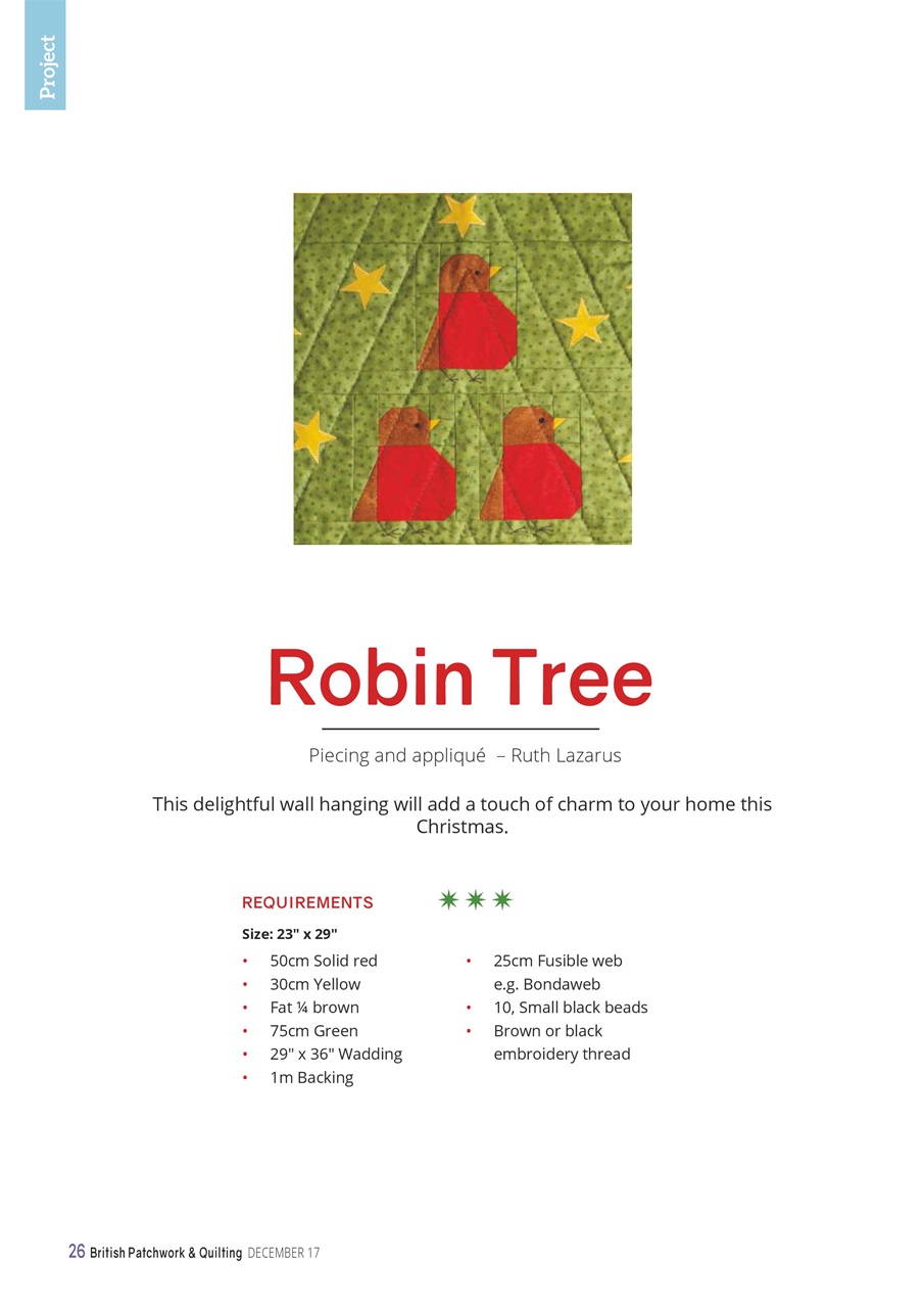 Patchwork and Quilting Preview Pages