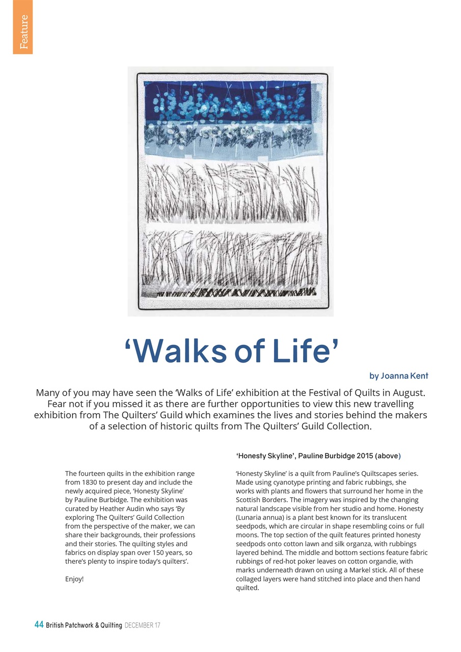 Patchwork and Quilting Preview Pages