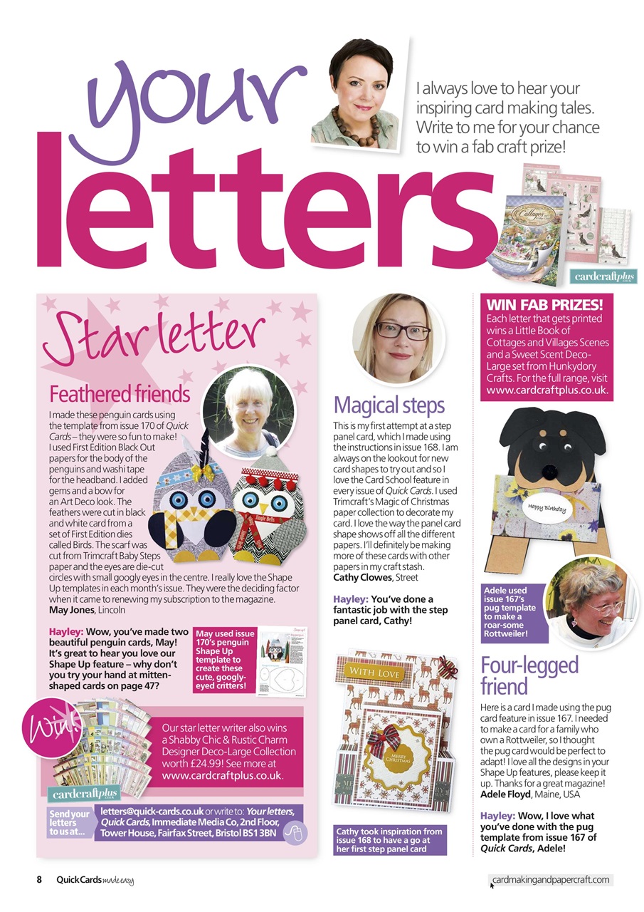 Quick Cards Made Easy Preview Pages