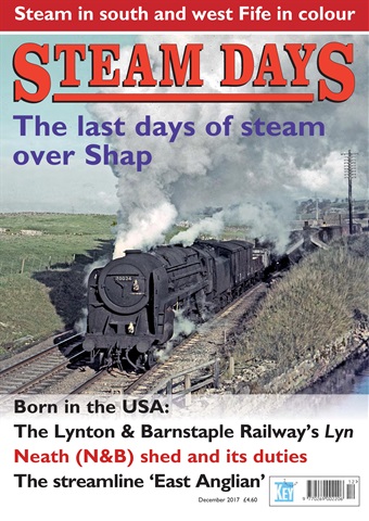 Steam Days issue   December 2017