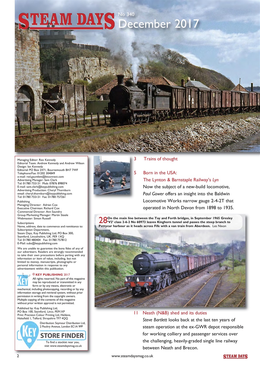 Steam Days Preview Pages