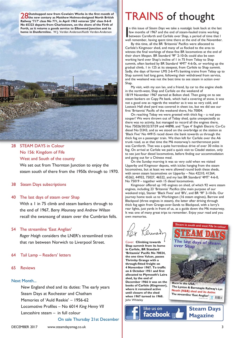 Steam Days Preview Pages