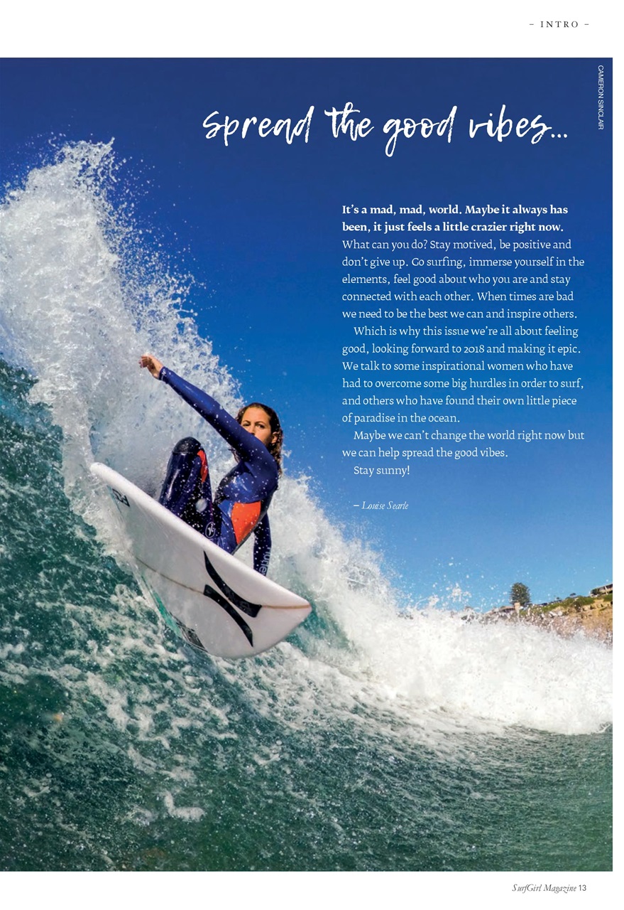 SurfGirl Magazine Preview Pages