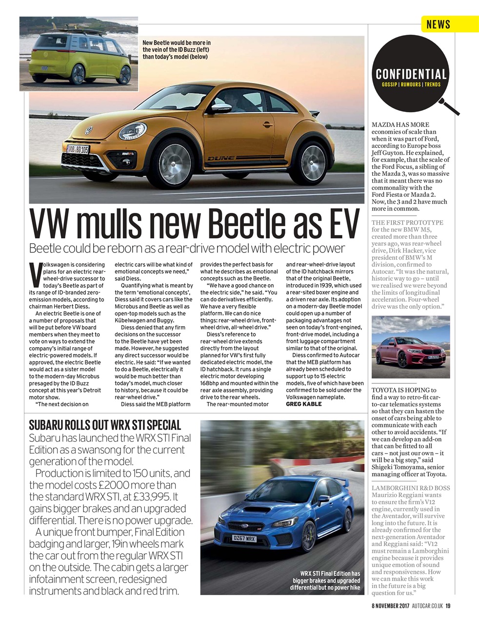 Autocar Preview Pages