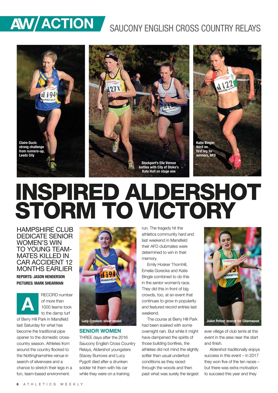 AW – Athletics Weekly Magazine Preview Pages