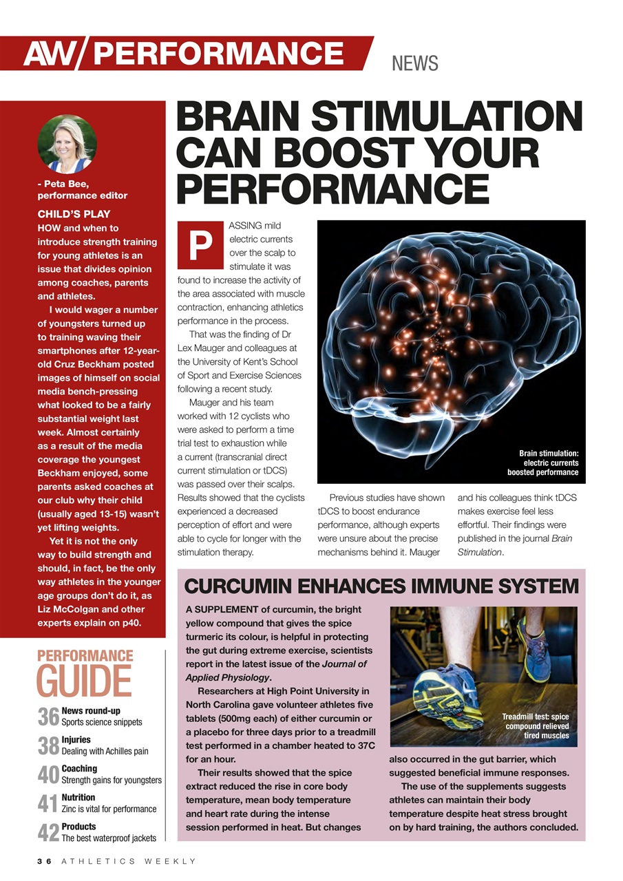 AW – Athletics Weekly Magazine Preview Pages