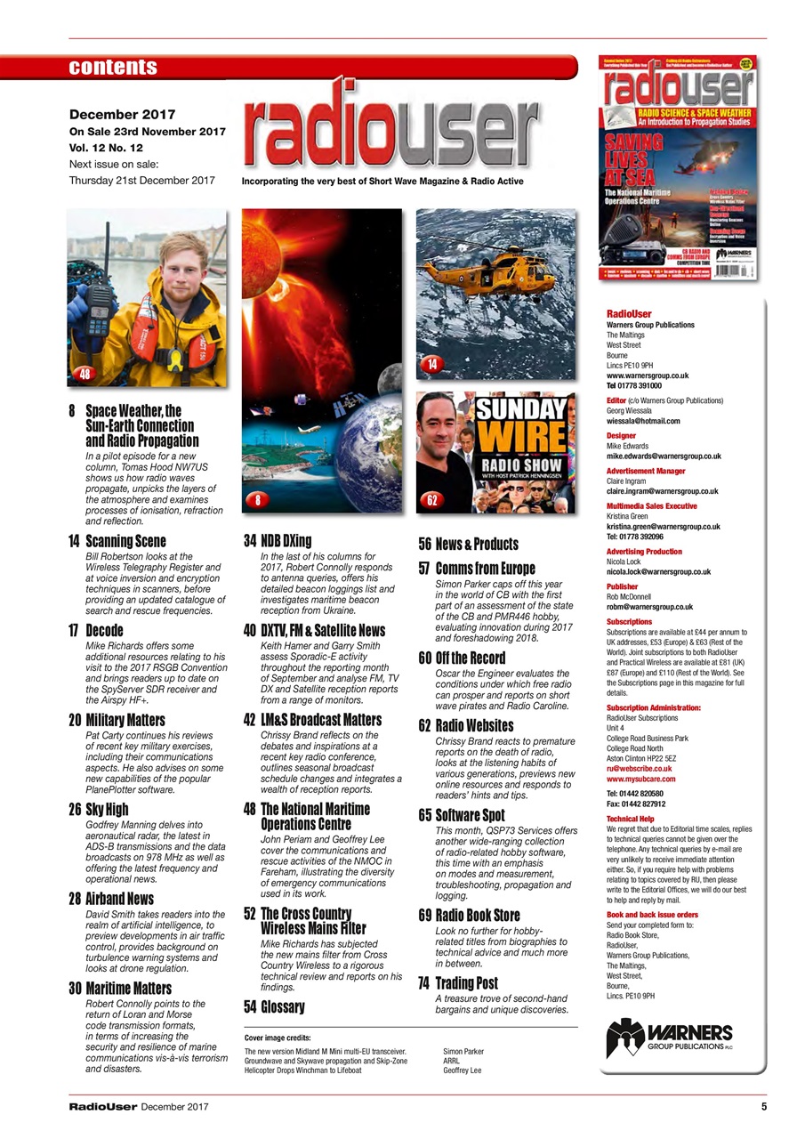 Radio User Preview Pages