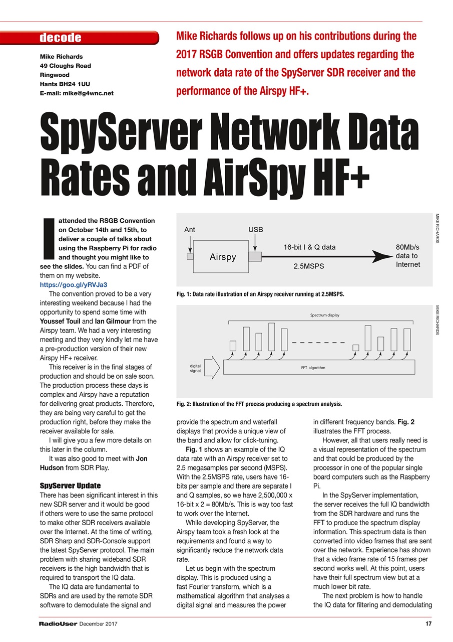 Radio User Preview Pages