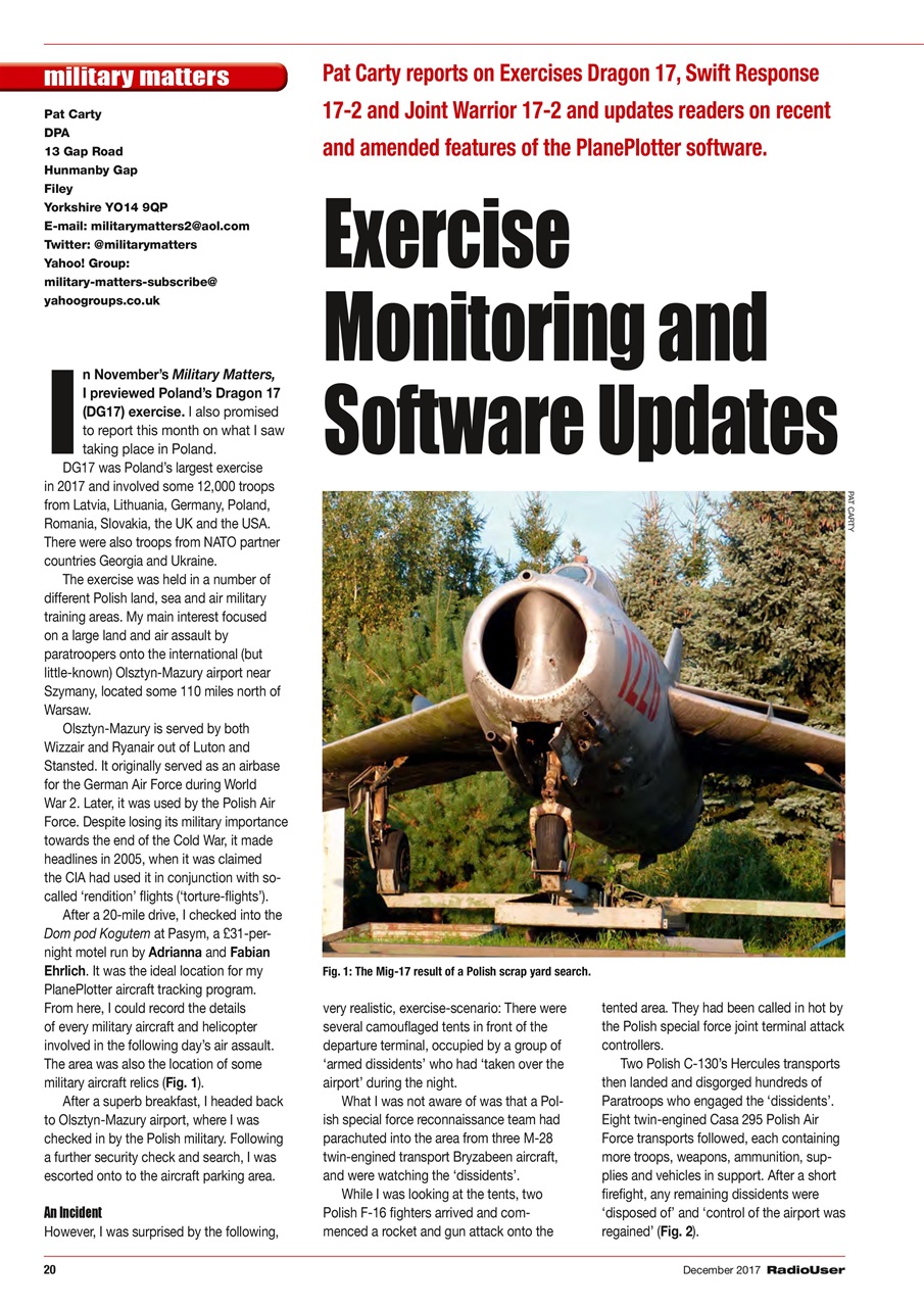 Radio User Preview Pages