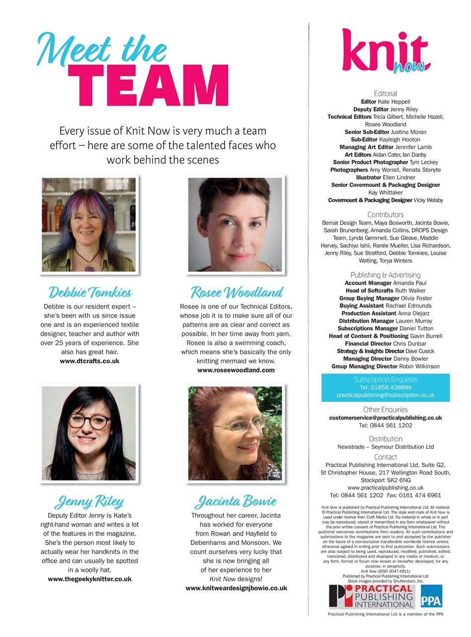 Knit Now Preview Pages