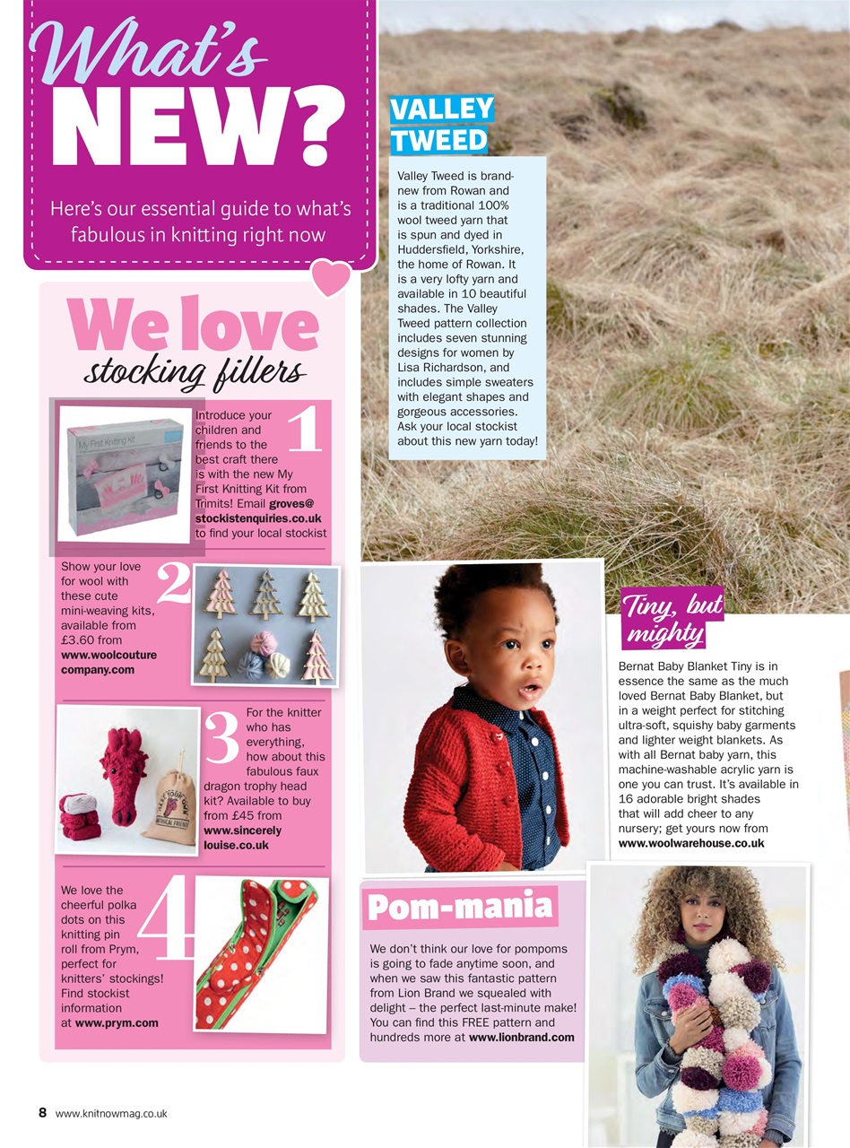 Knit Now Preview Pages