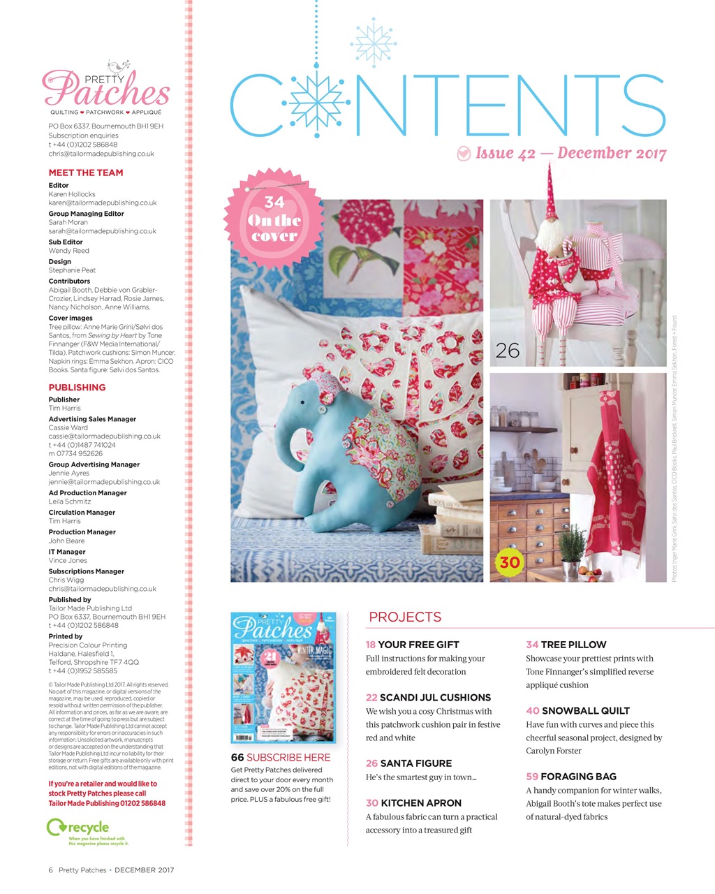 Pretty Patches Magazine Preview Pages