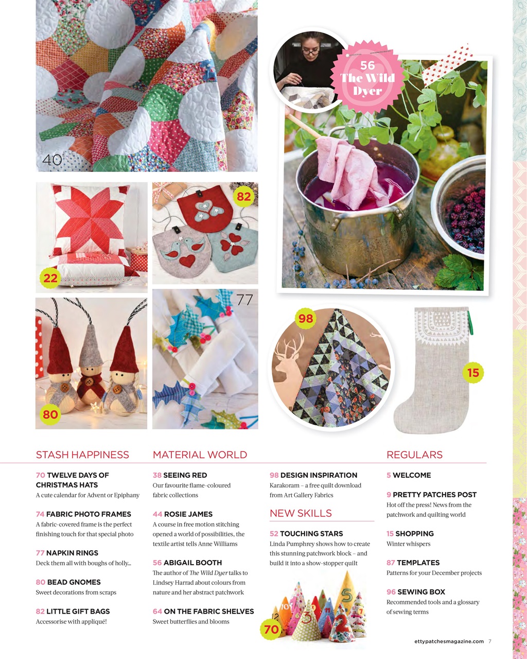 Pretty Patches Magazine Preview Pages