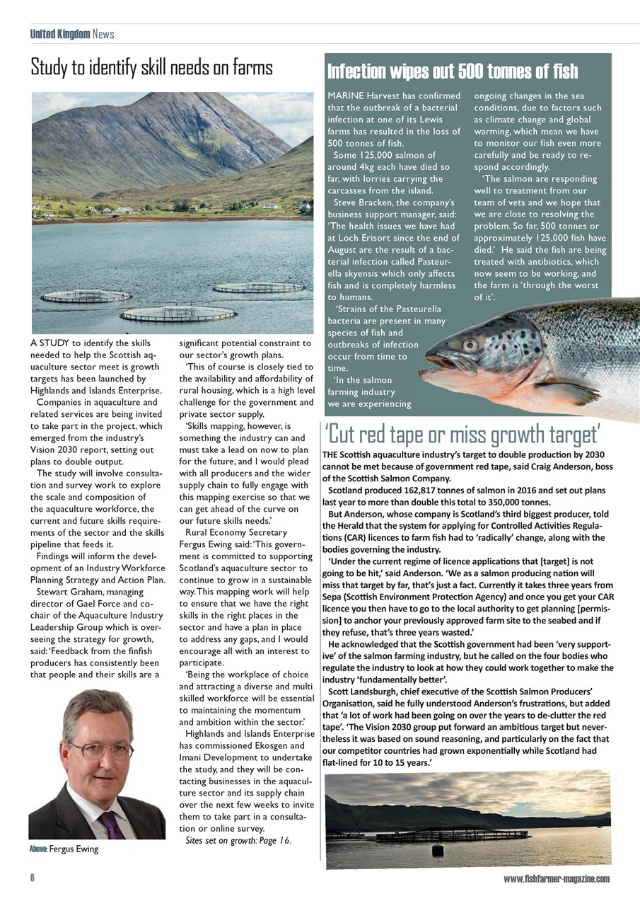 Fish Farmer Magazine Preview Pages