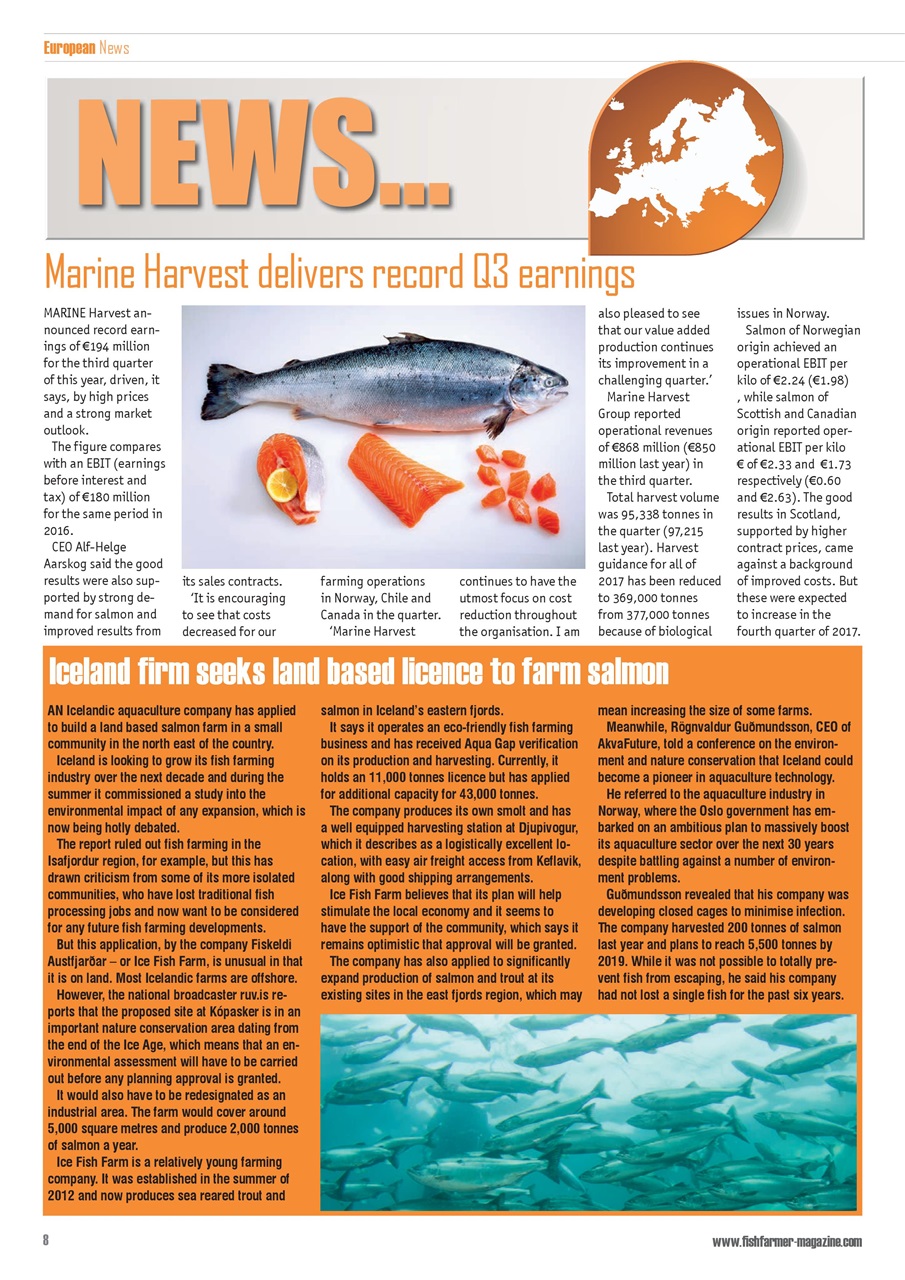 Fish Farmer Magazine Preview Pages