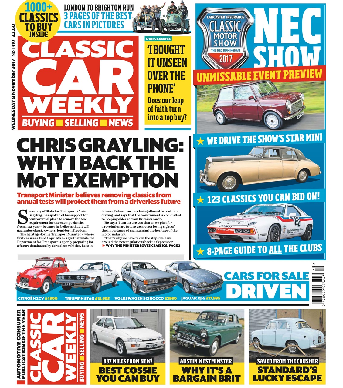 Classic Car Weekly Preview Pages