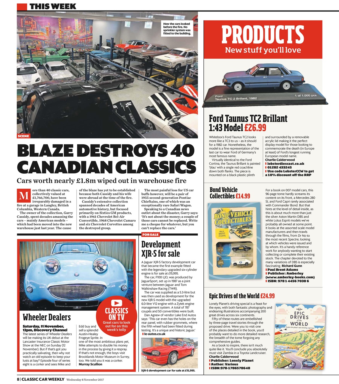 Classic Car Weekly Preview Pages