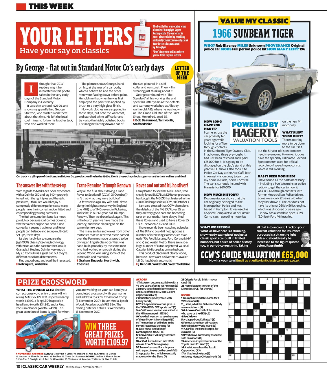 Classic Car Weekly Preview Pages