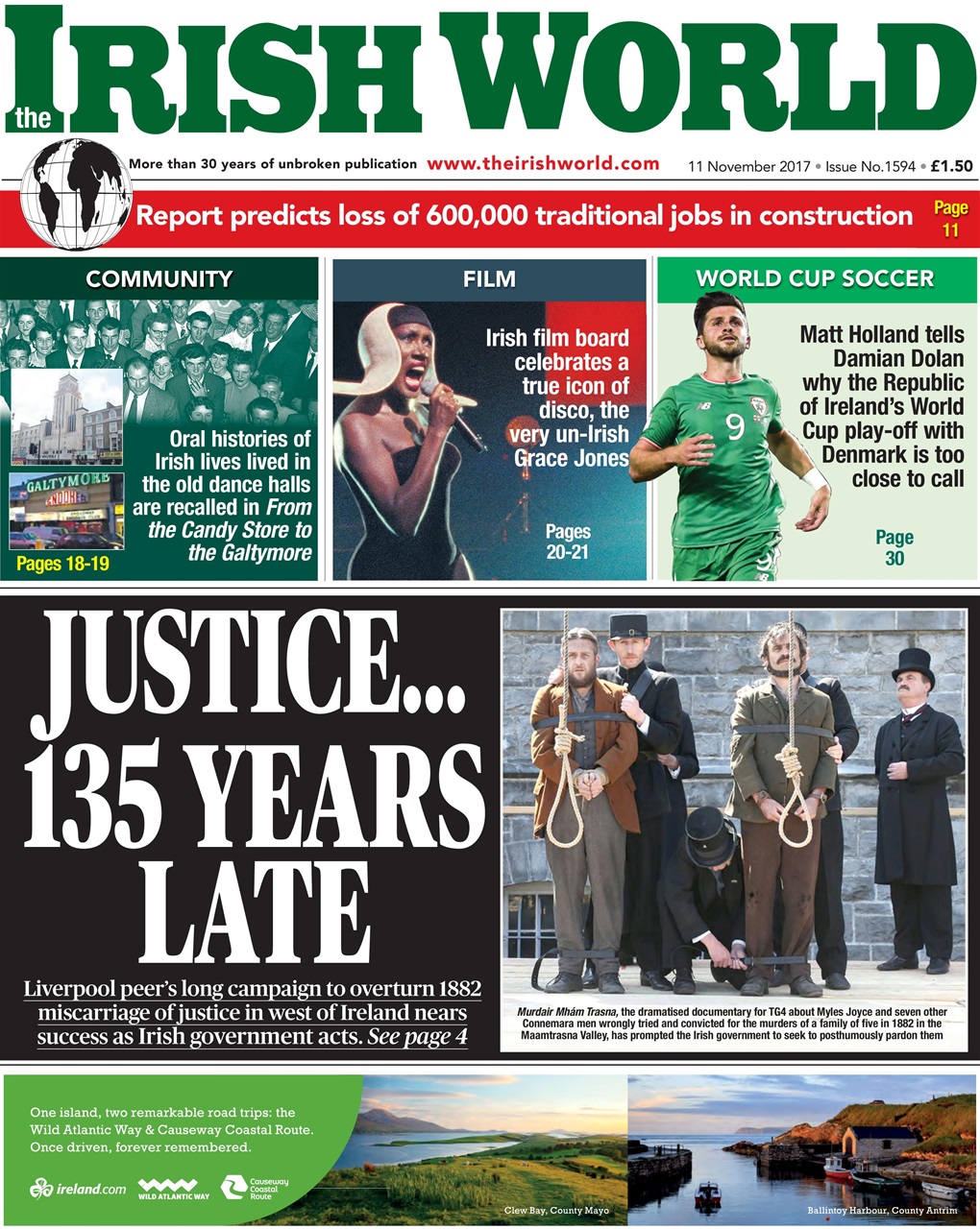 Irish World Preview Pages