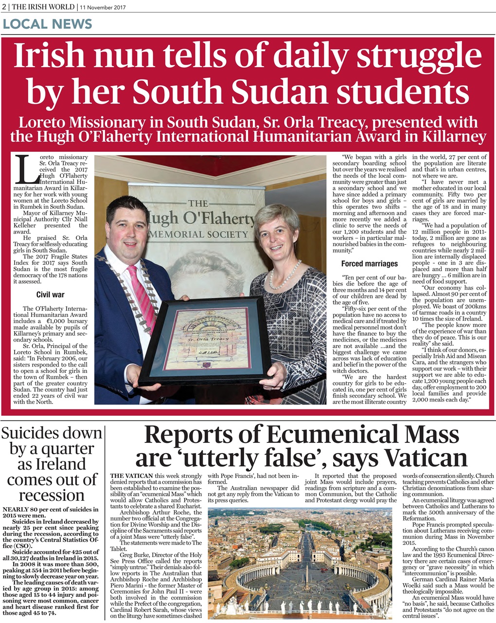 Irish World Preview Pages