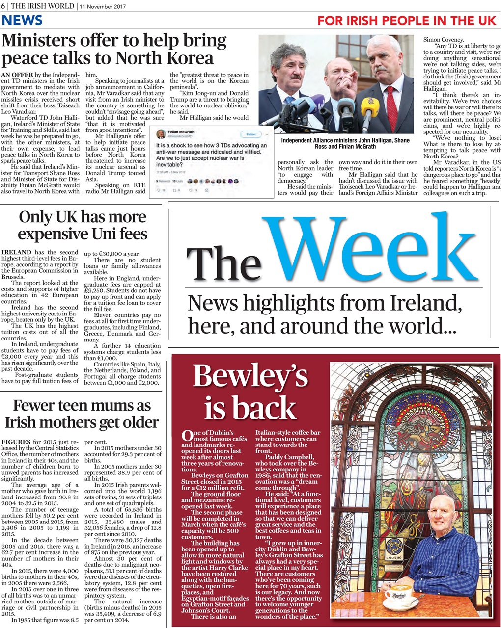 Irish World Preview Pages