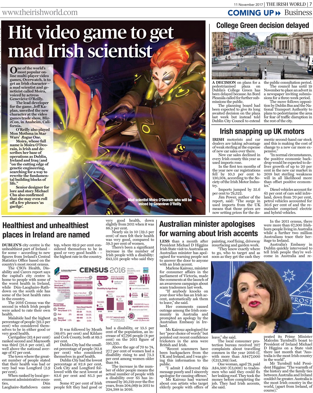 Irish World Preview Pages