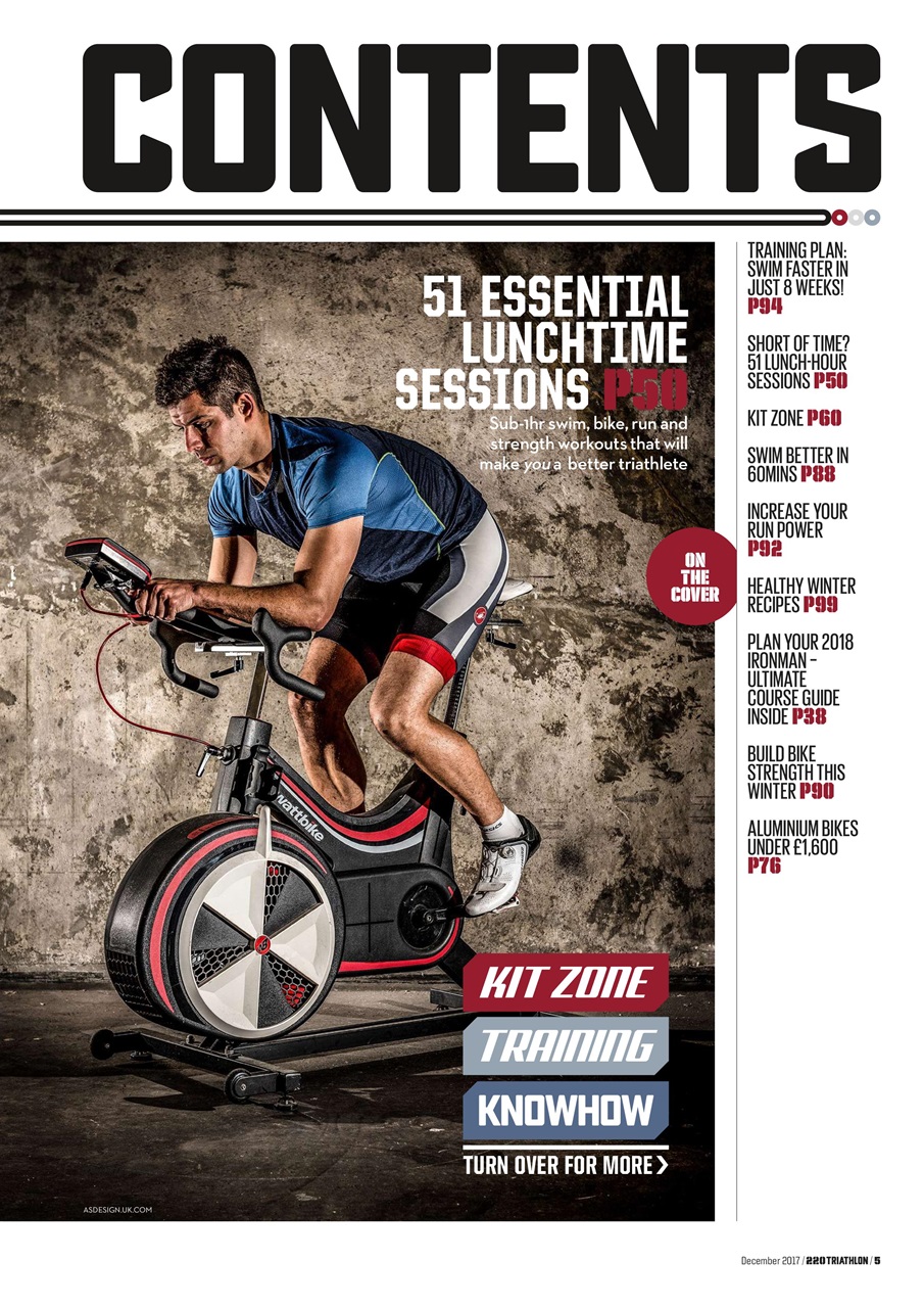 220 Triathlon Magazine Preview Pages