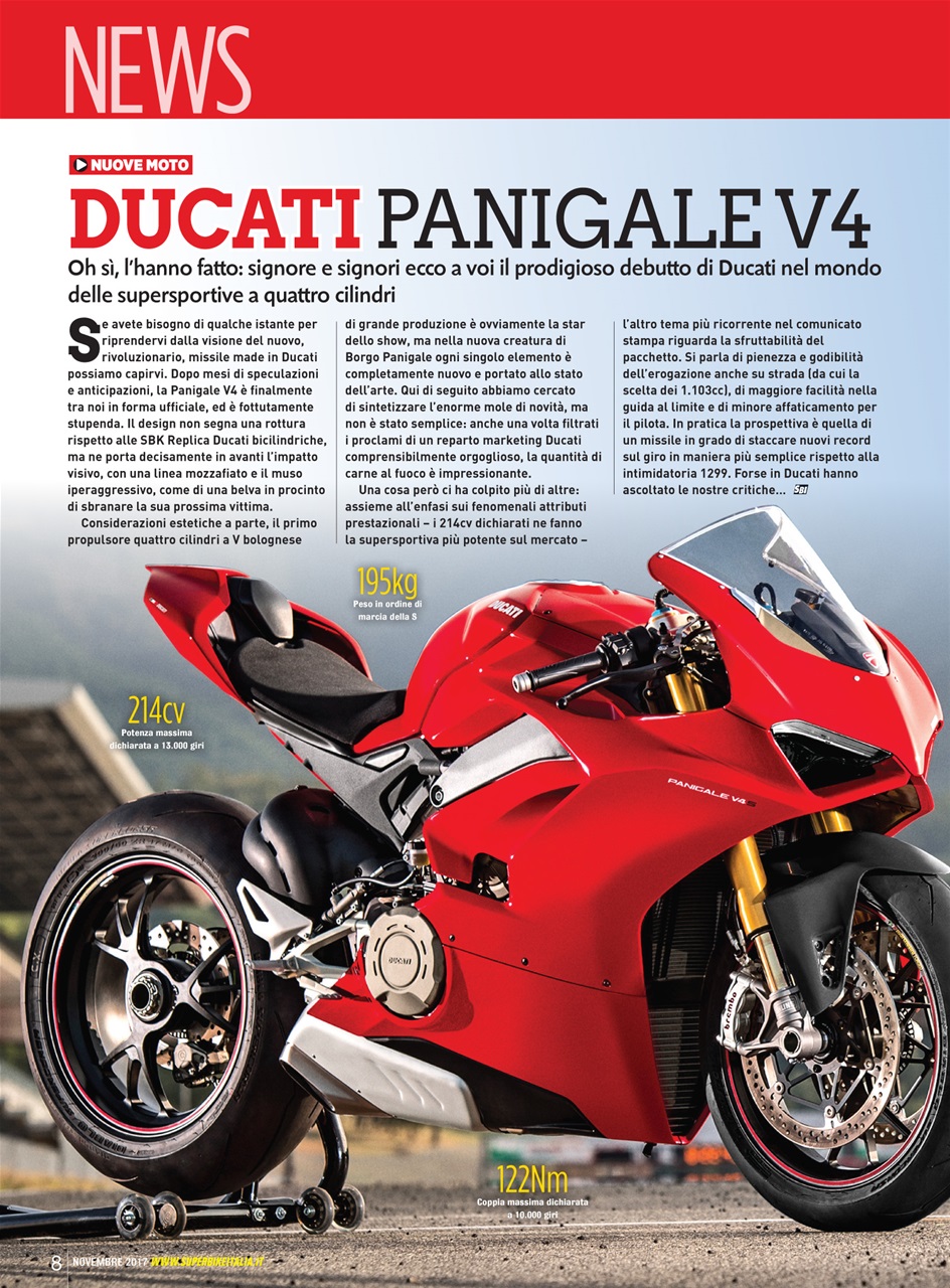 Superbike Italia Preview Pages