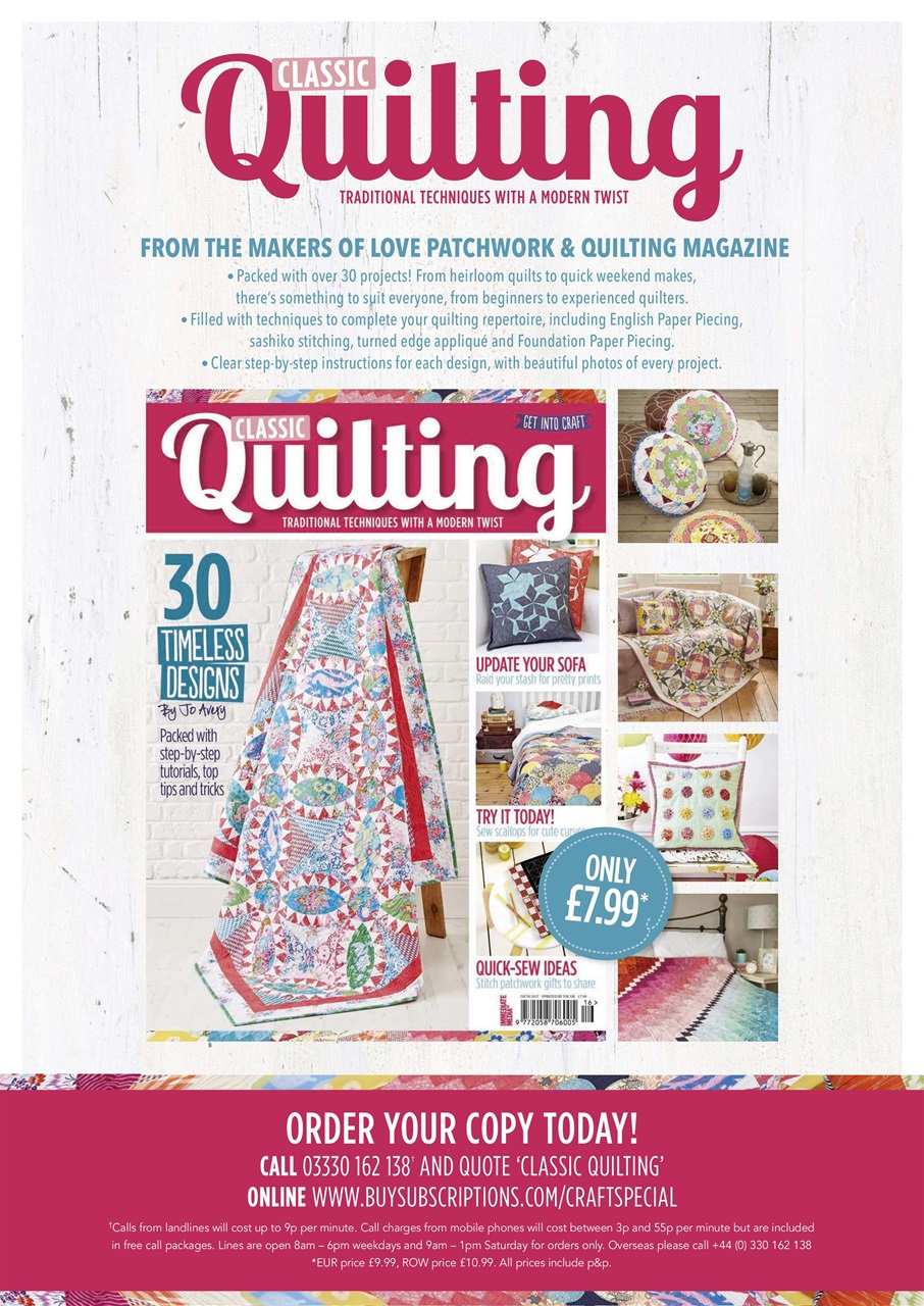 Love Patchwork & Quilting Preview Pages