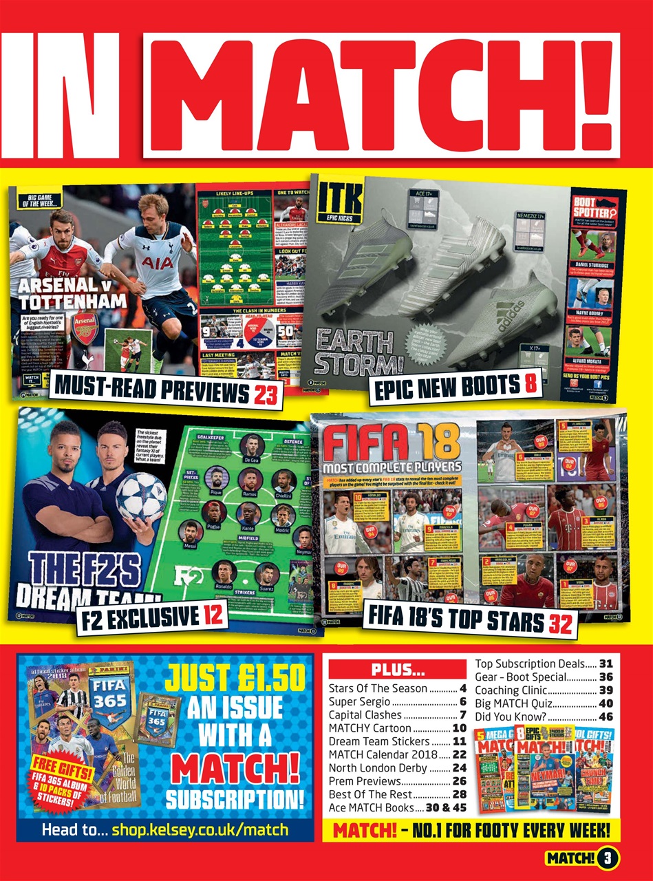 Match Preview Pages