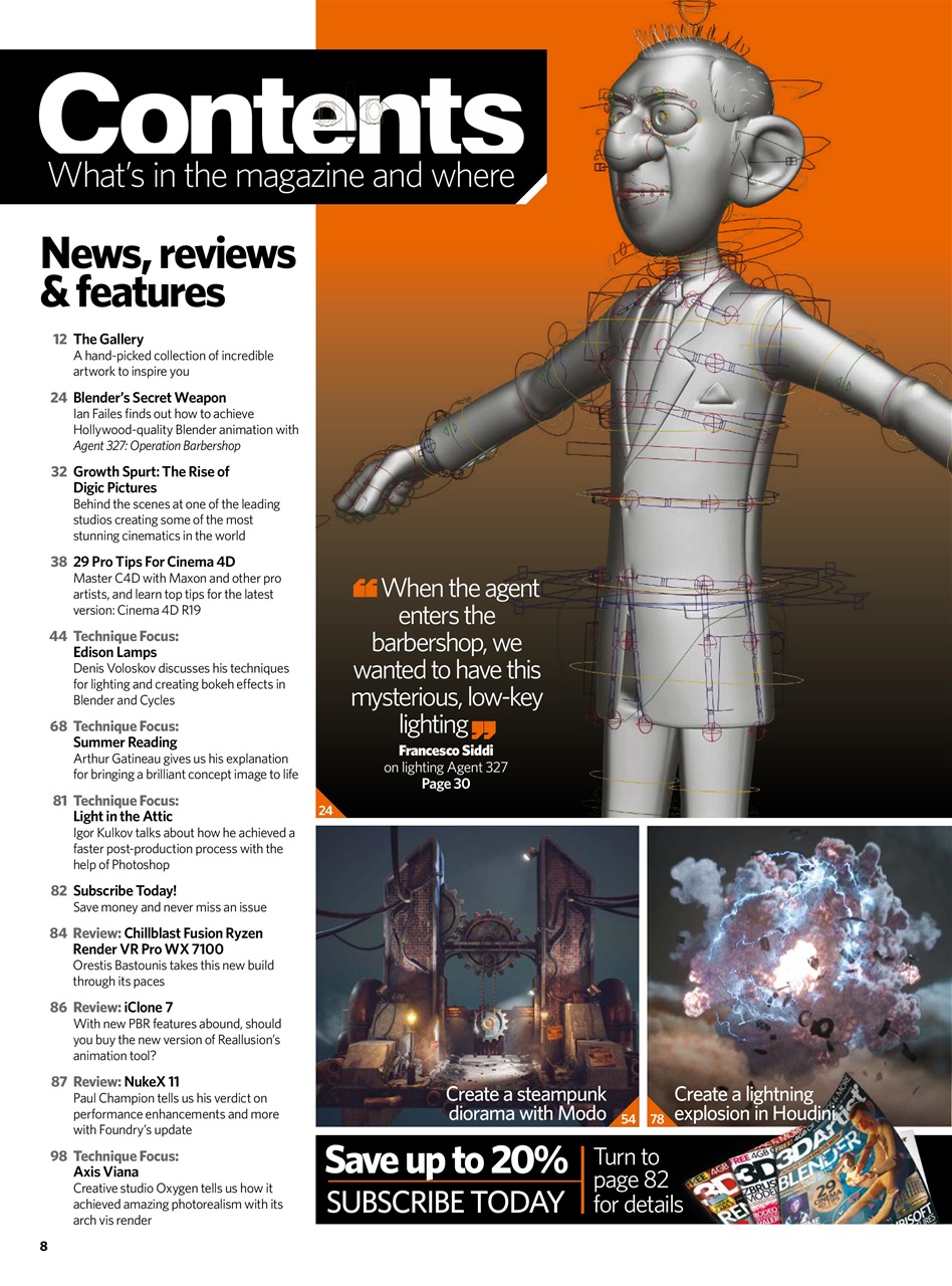 3D Artist Preview Pages