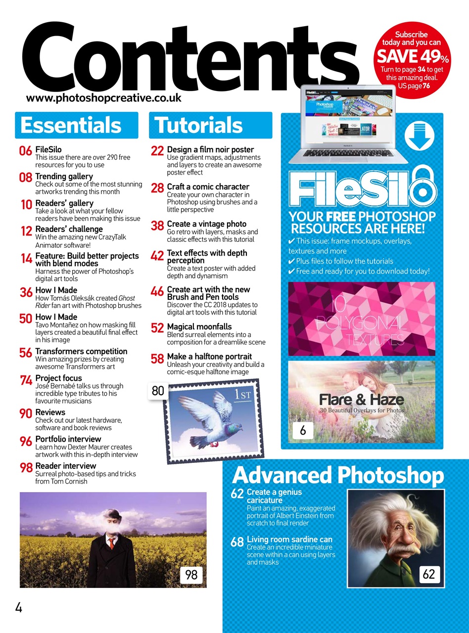 Photoshop Creative Preview Pages