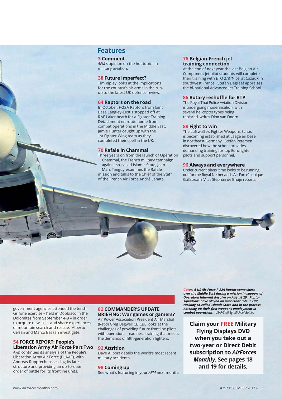 AirForces Monthly Preview Pages