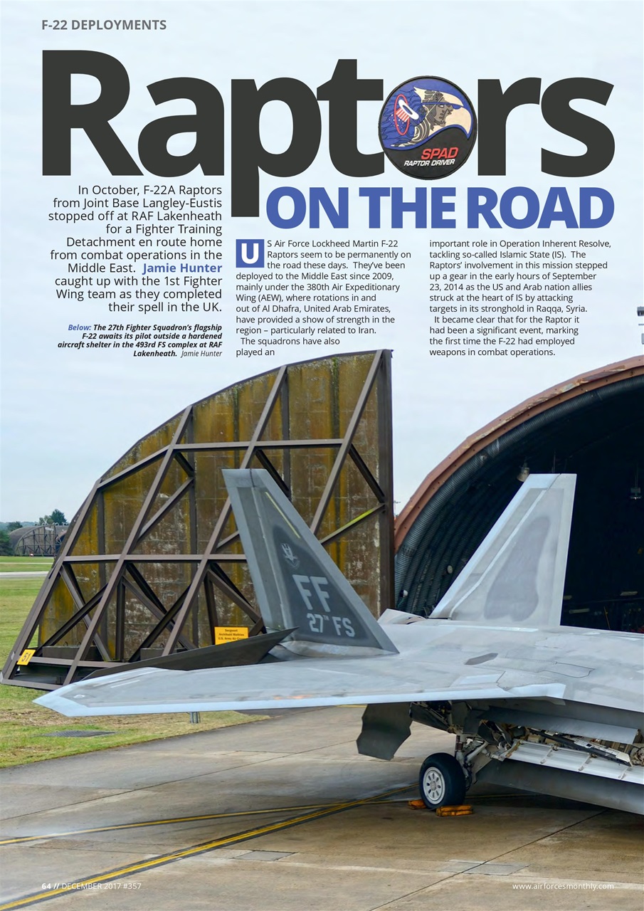 AirForces Monthly Preview Pages