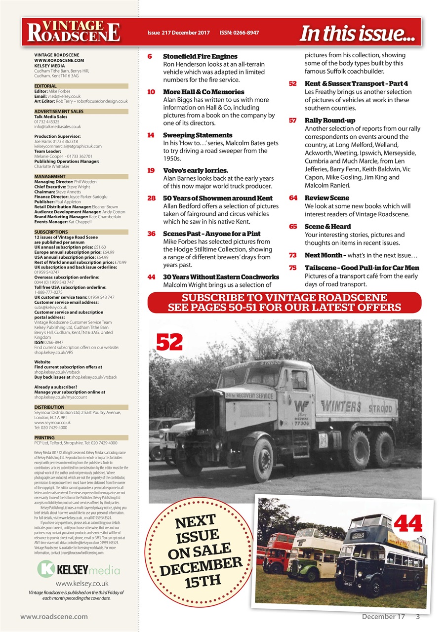 Vintage Roadscene Preview Pages