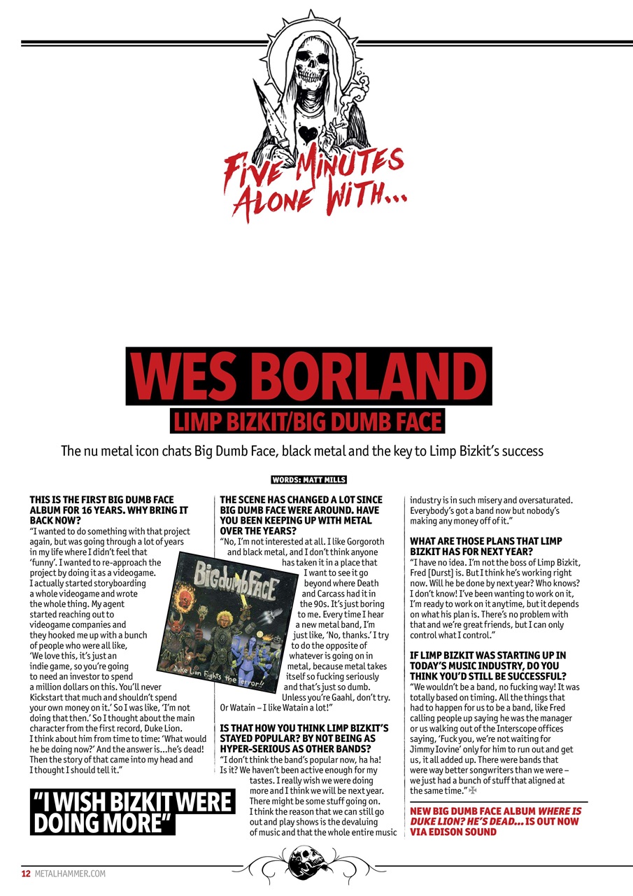 Metal Hammer Preview Pages