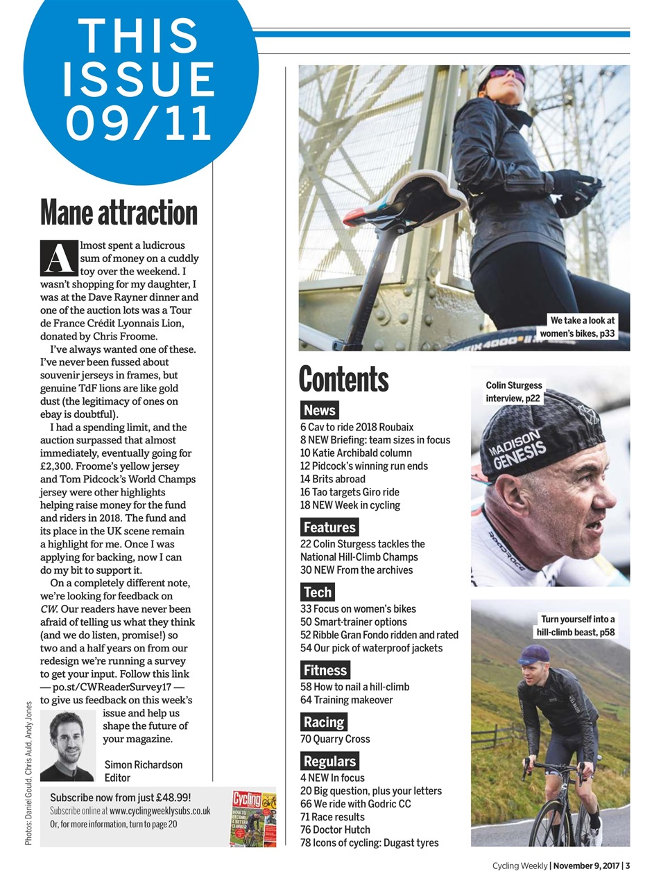 Cycling Weekly Preview Pages