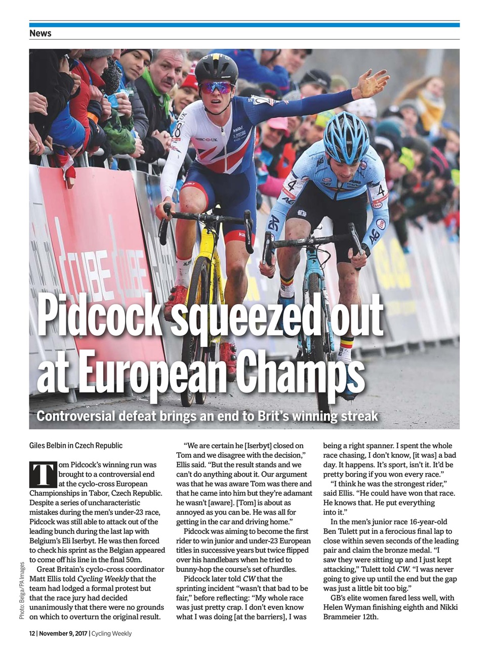 Cycling Weekly Preview Pages